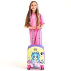 Coral High 16705 Mor Pembe Çocuk Valizi