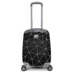 Coral High 16763 40 cm Renkli Desenli Mini Kabin Boy Valiz