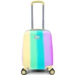 Coral High 16786 Renkli Çizgili Mini 40 cm Kabin Boy Valiz