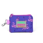 Coral High 21726 Mor Kız Çocuk Kids Flamingo Desenli Bozuk Para Çantası