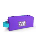 Coral High 22072 Kids Mor Leopar Desenli Kalem Çantası