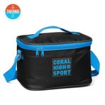 Coral High 22810 Sport Siyah-Mavi Thermo Beslenme Çantası
