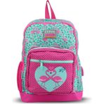 Coral High 23262 Kız Çocuk Flamingo Su Yeşili Usb+Aux Soketli Okul Sırt Çantası