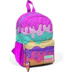 Coral High 23531 Minik Pembe Rengarenk Dondurma Desenli Iki Bölmeli Yuva Okul Sırt Çantası