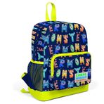 Coral High 23626 Kids Fosforlu Sarı İki Bölmeli Okul Çantası