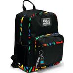 Coral High 23633 Siyah Grafiti Desenli Okul Sırt Çantası