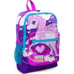 Coral High 23708 Dört Bölmeli Mor Pembe Ünicornlu İlkokul Okul Çantası