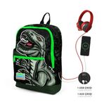 Coral High 23825 Sırt Çanta (Usb+Aux Soketli) Okul Çantası