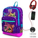 Coral High 23832 Mor Pembe Okul Çantası