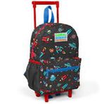 Coral High 24010 Kıds Gri Uzay Desenli Çekcek Okul Çantası