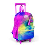 Coral High 24057 Renkli Batik Desenli İki Bölmeli Minik Yuva Çekçekli Sırt Çantası