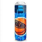 Coral High 500 ml 31833 Kids Lacivert Mavi Basketbol Desenli Pipetli Çelik Termos