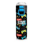 Coral High 500 ml 31841 Kids Kulaklık Game Desenli Pipetli Çelik Termos