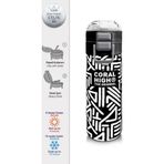 Coral High 500 ml 31882 Kids Siyah Beyaz Geometrik Desenli Pipetli Çelik Termos