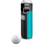Coral High 500 ml 31896 Kids Renkli Çizgili Desenli Pipetli Çelik Termos