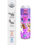 Coral High 500 ml 31951 Kids Pembe Köpek Desenli Pipetli Çelik Termos