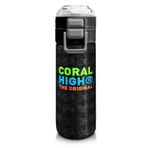 Coral High 500 Ml Paslanmaz Çelik Okul Termosu/Suluk/Matara - Erkek Çocuk - Siyah Drone Desenli - Sızdırma Yapmaz