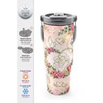 Coral High Anneler Gününe Özel Anne Erkek Çocuk Desenli Pipetli ve Direkt İçim Çelik Termos 900 ml 38763
