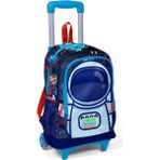 Coral High Astronot Desenli Saks Mavi Çekçekli Okul Çantası 3'lü 17 Litre Kapasite ile Çocuklar İçin