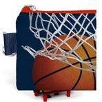 Coral High Basketbol Desenli Bozuk Para Çantası - Erkek Çocuk Okul Çantası