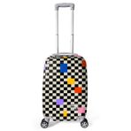Coral High Dama Desenli Kabin Boy Valiz (50cm) 16560