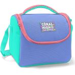 Coral High Derin Mavi Isı Yalıtımlı Beslenme Çantası - Erkek Çocuk - Mavi - Pembe