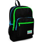 Coral High Dört Bölmeli Siyah Okul Çantası Ortopedik Tasarım 27x38x14 cm İlkokul İçin