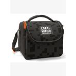 Coral High Erkek Çocuk İlkokul Beslenme Çantası, Siyah Blok Desenli, Isı Yalıtımlı