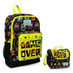 Coral High Game Over Baskılı Erkek Çocuk İlkokul Çantası ve Beslenme Seti