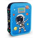 Coral High İki Katlı Düzenleyici Kalem Kutusu - Mavi Astronot, Erkek Çocuk, Mavi Astronot