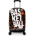 Coral High-kabin -boy valiz-50 CM-16545 - Siyah - Karamel - Beyaz