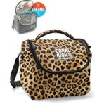 Coral High Kahverengi Leopar Desenli Thermo Beslenme Çantası 22781
