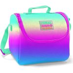Coral High Kids 22710 Karışık Thermo Beslenme Çantası Koyu Pembe - Mor Polyester Malzeme