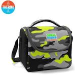 Coral High Kids 5 Litre Kapasiteye Sahip Siyah Gri Kamuflaj Desenli Thermo Beslenme Çantası 11816
