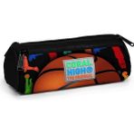 Coral High Kids Basketbol Topu Üç Bölmeli Kalem Çantası Erkek - Renkli Kalemlik