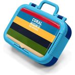 Coral High Kids Çok Renkli Çizgi Desenli Paslanmaz Çelik Beslenme Kabı 39112 - 1 Adet