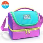 Coral High Kids Çok Renkli Thermo Iki Katlı Beslenme Çantası 37215 - 1 Adet - Mavi - Açık Pembe