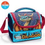 Coral High Kids Dragon Desenli Thermo İki Katlı Beslenme Çantası 37206