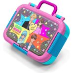 Coral High Kids Gri Mavi Pembe Anime Desenli Paslanmaz Çelik Beslenme Kabı 39249 - 1 Adet
