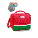 Coral High Kids Kırmızı Yeşil Karpuz Desenli Thermo Beslenme Çantası 12789