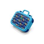 Coral High Kids Lacivert Neon Sarı Monster Desenli Paslanmaz Çelik Beslenme Kabı 39242