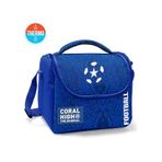 Coral High Kids Lacivert Saks Futbol Desenli Thermo Beslenme Çantası 22797 Saks Mavi