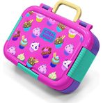 Coral High Kids Lavanta Pembe Cupcake Desenli Paslanmaz Çelik Beslenme Kabı 39307