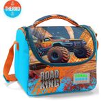 Coral High Kids Mavi Turuncu High Wheels Truck Desenli Thermo Beslenme Çantası 11794