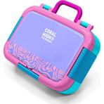 Coral High Kids Milka Geometrik Desenli Paslanmaz Çelik Beslenme Kabı 39127