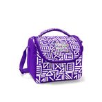 Coral High Kids Mor Beyaz Geometrik Desenli Thermo Beslenme Çantası 22783