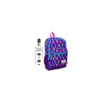 Coral High Kids Mor Kaktüs Desenli Usb Şarjlı Kulaklık Çıkışlı 23273 Okul Sırt Çantası