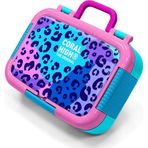 Coral High Kids Mor Leopar Desenli Paslanmaz Çelik Beslenme Kabı 39166