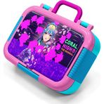 Coral High Kids Mor Pembe Anime Kedi Desenli Paslanmaz Çelik Beslenme Kabı 39261