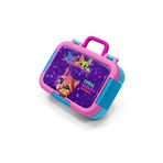 Coral High Kids Mor Pembe Kedi Desenli Paslanmaz Çelik Beslenme Kabı 39245